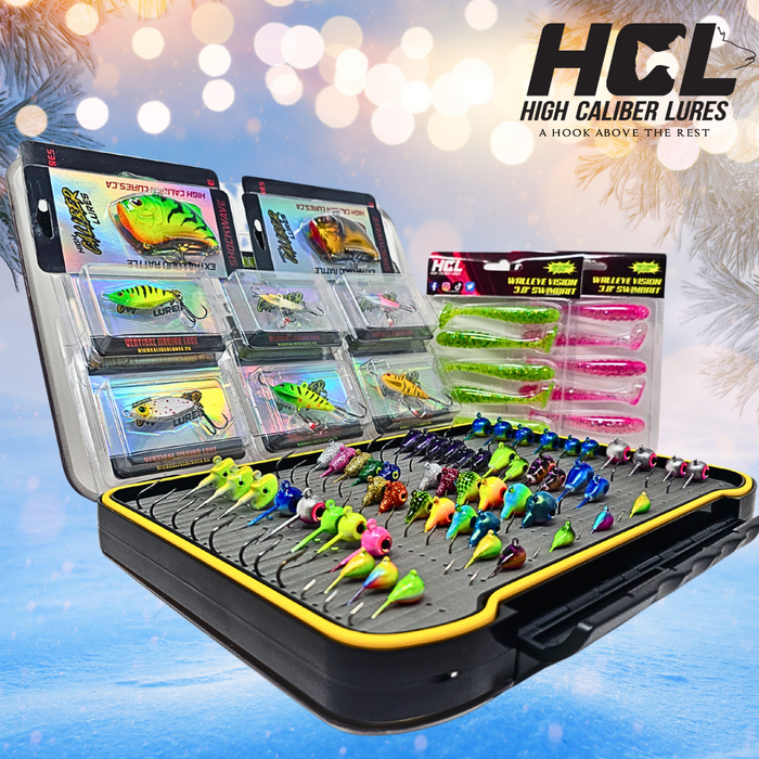 Maximize your walleye fishing efficiency with a walleye tackle case that combines smart storage solutions and rugged durability. Designed for anglers who demand quick access and secure organization, these tackle cases feature double-sided foam inserts, clear lids for easy identification, and weather-resistant construction to protect your valuable walleye jig and tackle investment.