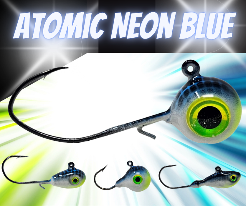 Atomic Neon Glow Jigs - 2 Pack