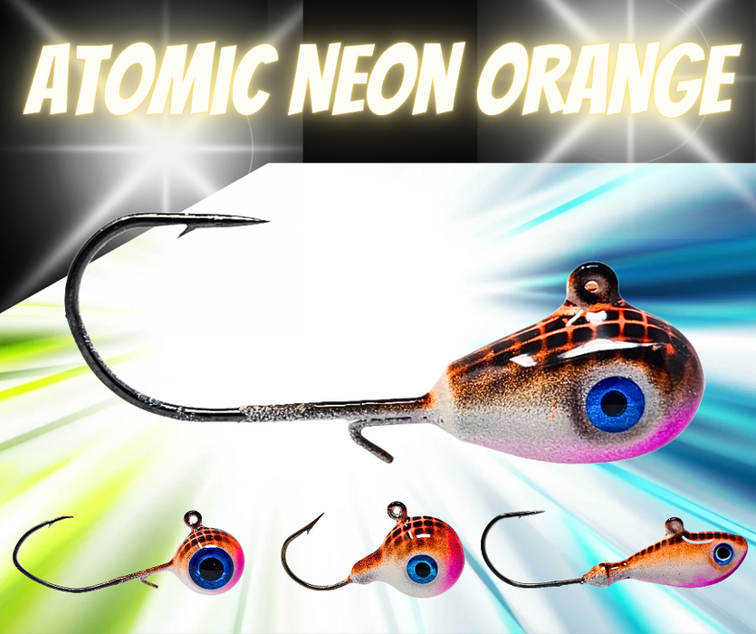Atomic Neon Glow Jigs - 2 Pack
