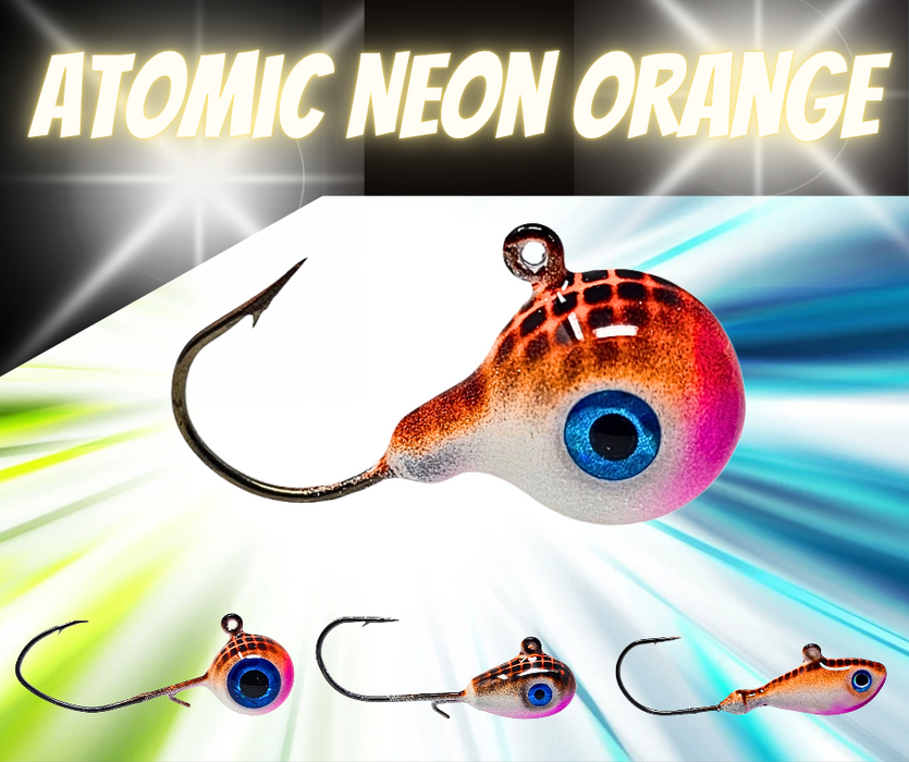 Atomic Neon Glow Jigs - 2 Pack
