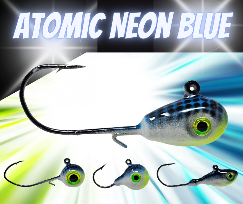 Atomic Neon Glow Jigs - 2 Pack