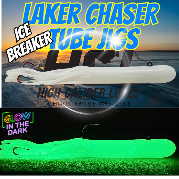 White glow tube jig.