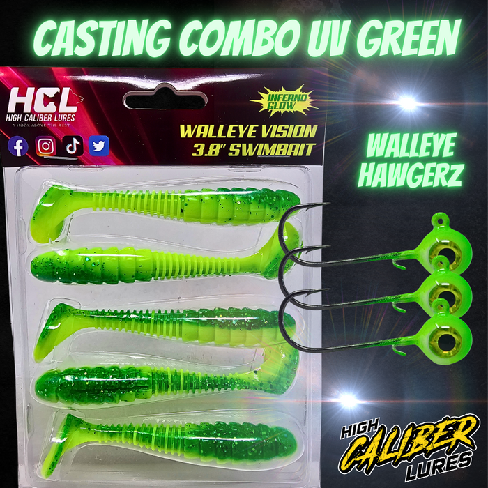 UV Swimbait Casting Combo