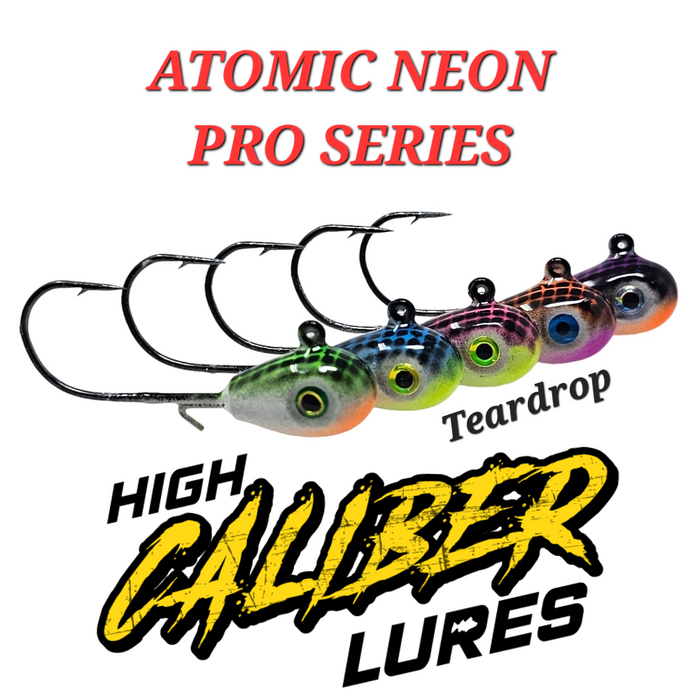 Upgrade your fishing arsenal with premium walleye jigs and pike jigs from High Caliber Lures. Our expertly crafted walleye tackle features razor-sharp hooks, vibrant custom paint jobs, and glow finishes to help you catch more fish in any water condition. Whether you’re jigging for trophy walleye or targeting aggressive pike, our tackle delivers proven results. Discover the difference that high-quality, durable jigs can make-choose High Caliber Lures for your next fishing adventure.