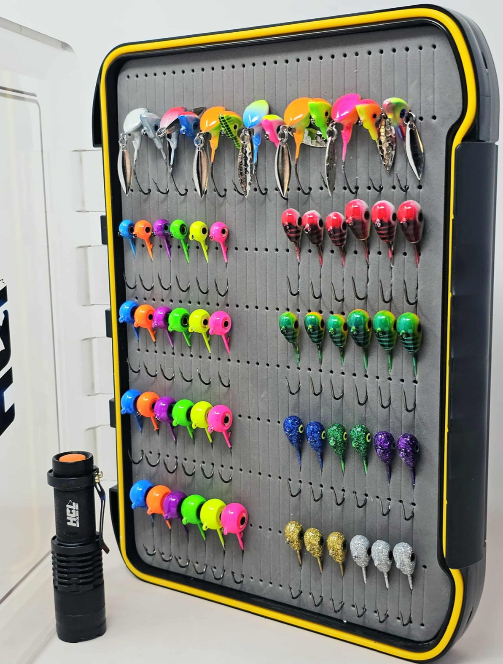 Tackle Boxes & Loaded Walleye Jig Cases