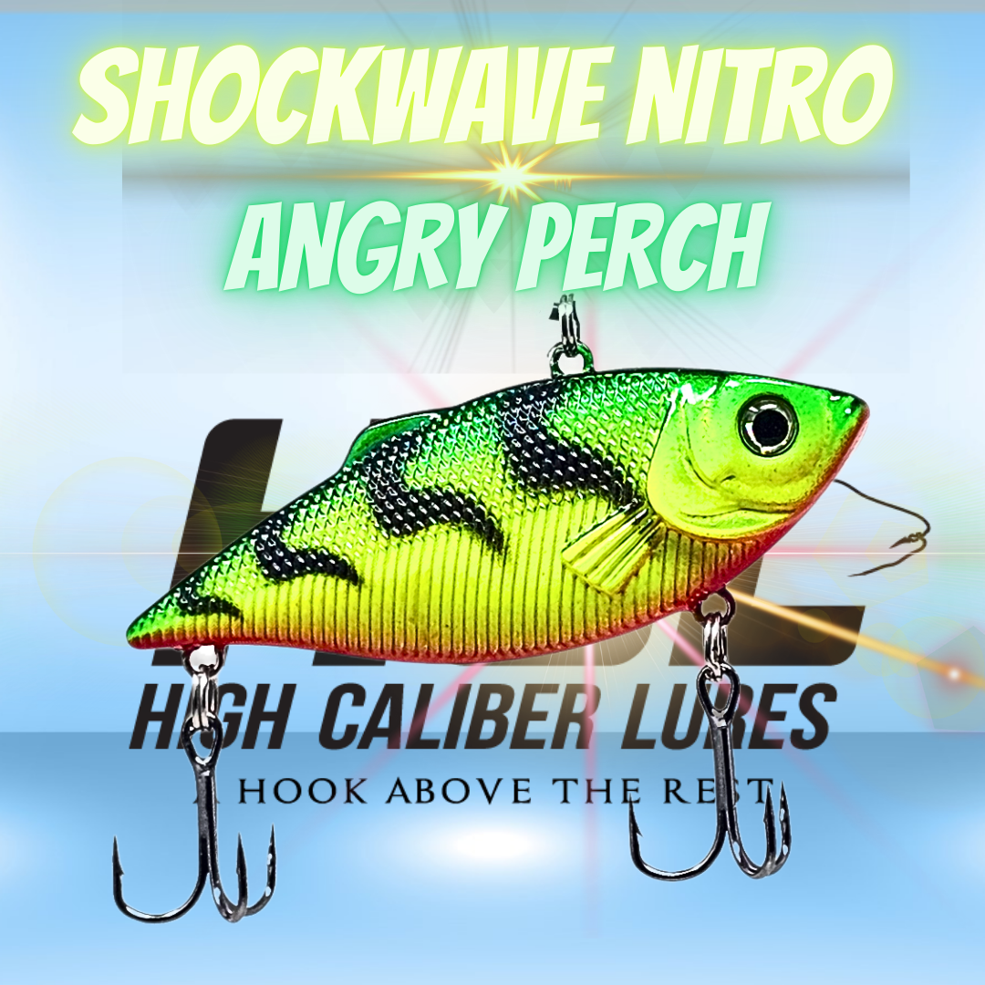 Angry Perch Shockwave Nitro | High Caliber Lures