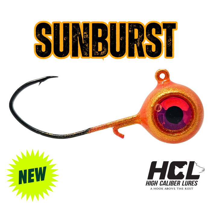 Sunburst Walleye Jig – 2 Pack | HCL