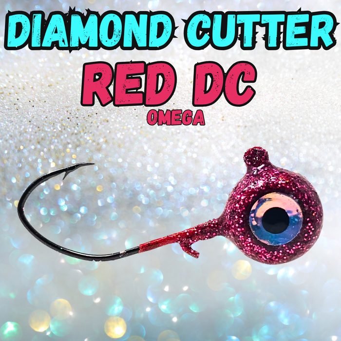 DC Sparkle Red Jig - 3 Pack