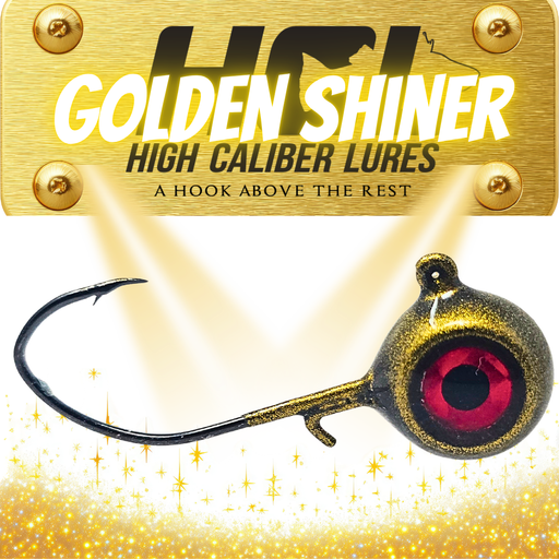 Golden Shiner Walleye Jig – 2 Pack | HCL Omega Pro Series | High