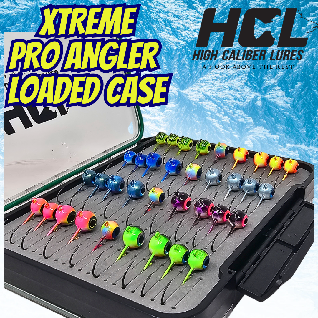 Walleye Jig Kit – 36 Glow & UV Jigs | Xtreme Pro Angler Loaded