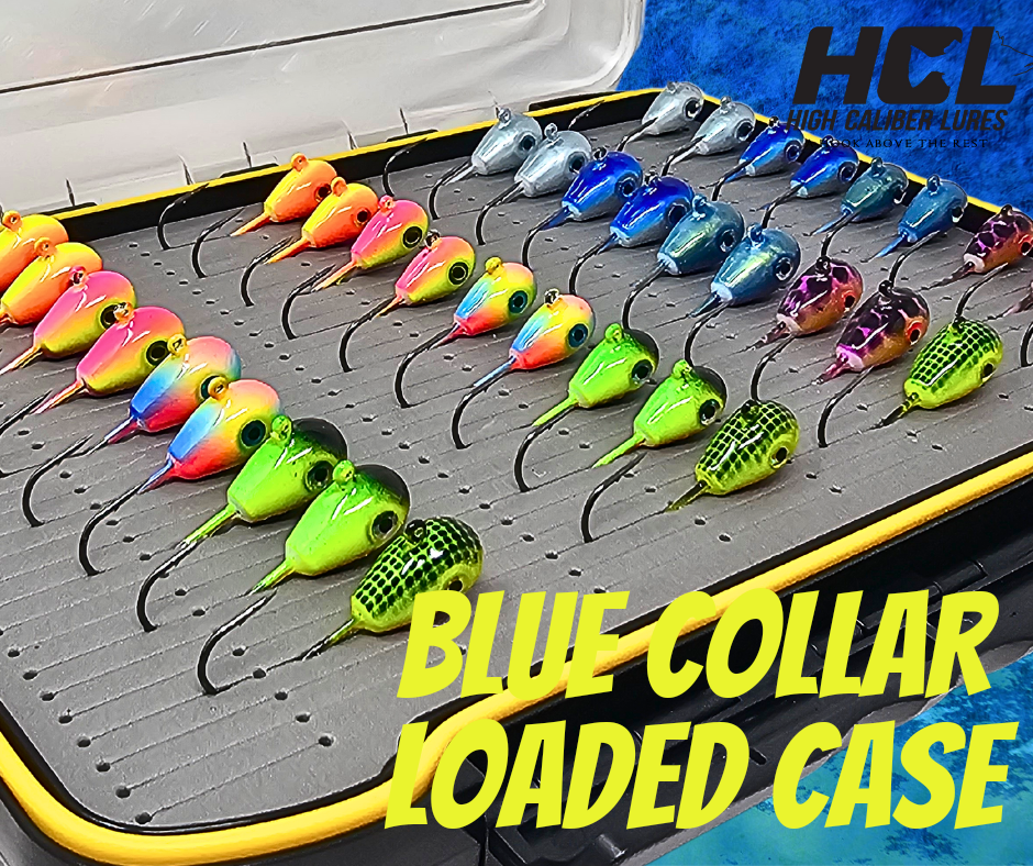 Blue Collar Angling Pro Loaded Case — High Caliber Lures