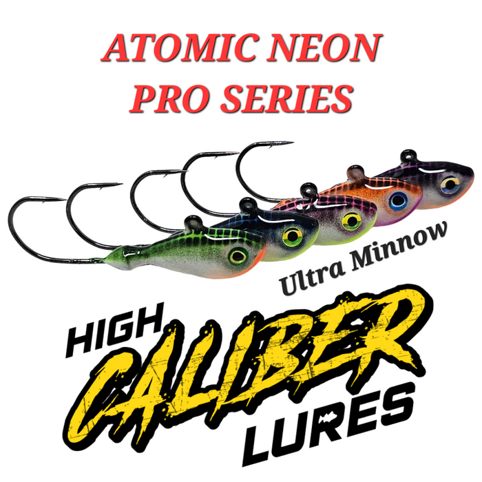 Atomic Neon - Walleye Glow Jig Set