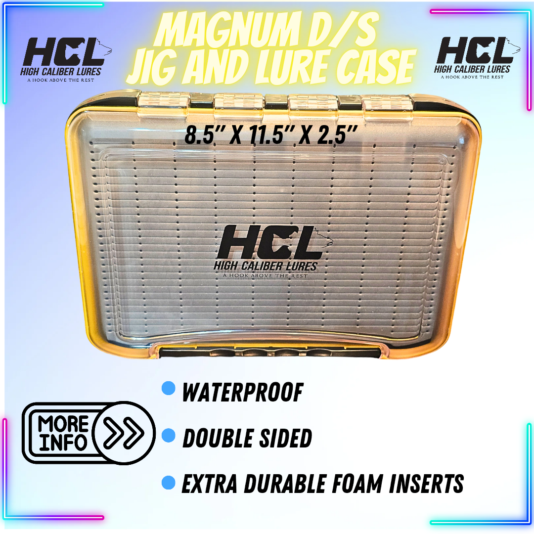 HCL Waterproof Tackle Box – Magnum, Xtreme & Tungsten Cases