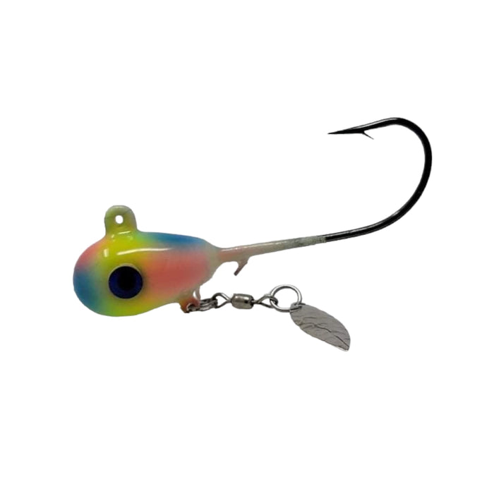 Wonderglow 2.0 Underspin - Best Lake Trout Jig -1 oz - 2 Pack