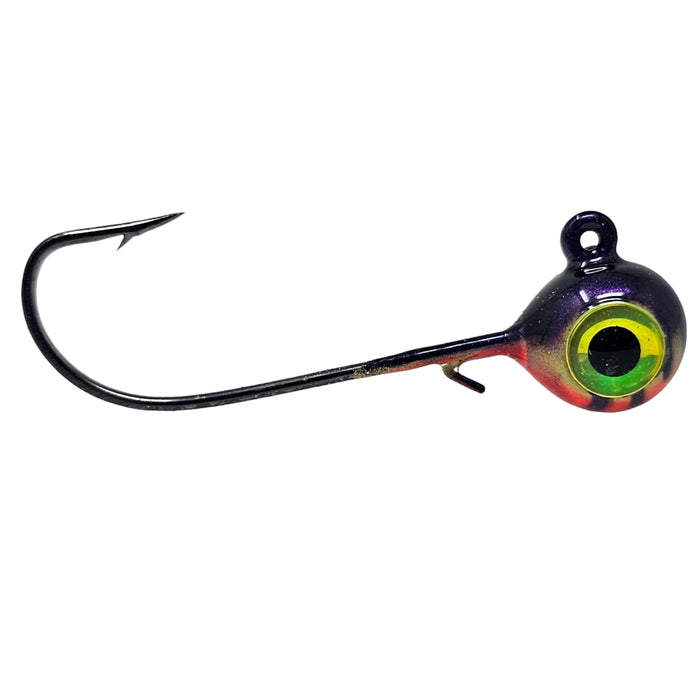 Walleye Hawgerz are the ultimate answer to a long shank heavy hook jig for swimbaits or large minnows. Put that hookpoint back further and increase your hookups!