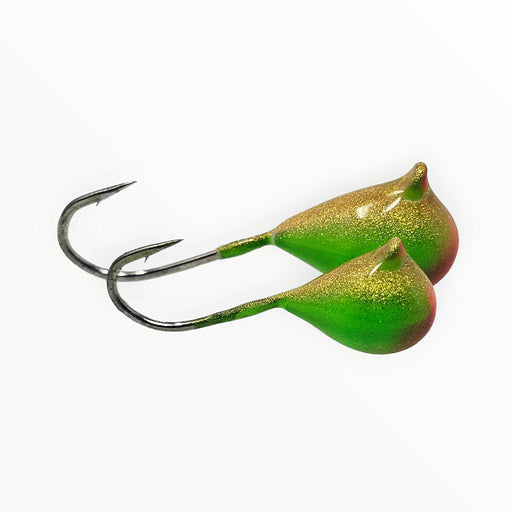 3 Pack 1 Oz Threadfin Shad Jigging Spoons, Lead Casting Lures For Walleye, Striped Bass, White Bass