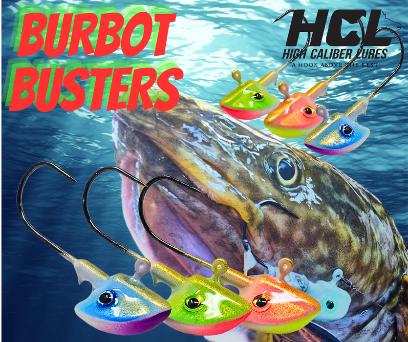 Burbot Buster Jigs - 2 Pack (3/4 oz)🔥🔥HCL Power Hour🔥