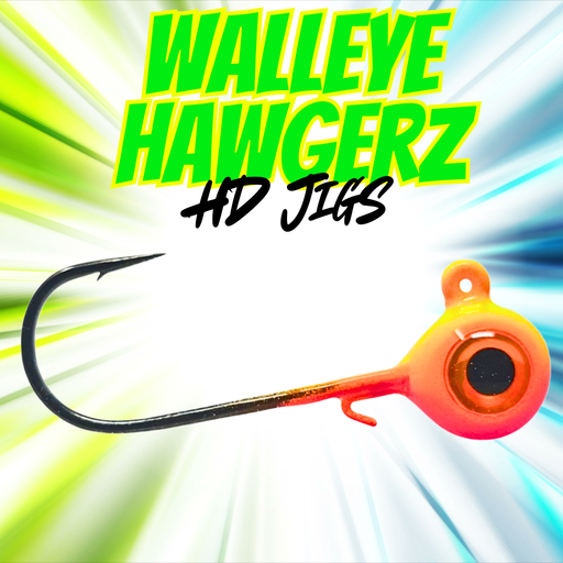 Perfect for targeting monster eyes in deep murky water!! Pair them with your favourite plastic or live bait and you get the perfect combination of versatility & functionality with Walleye Hawgerz. 