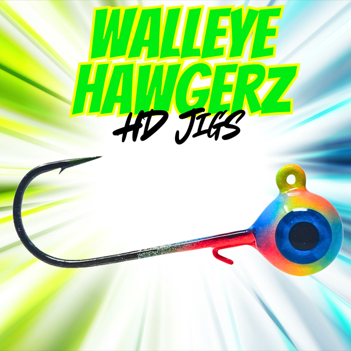 💥New!!!💥 Walleye Hawgerz - Wonderglow  2.0 - 3 Pack
