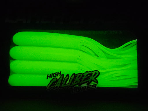 This chartreuse yellow glow lake trout tube jig is a serious trout magnet. Designed for lake trout fishing & chasing trophy lake trout. These epic tube jigs are expertly crafted to mimic natural bait, delivering irresistible action that big fish can’t ignore.