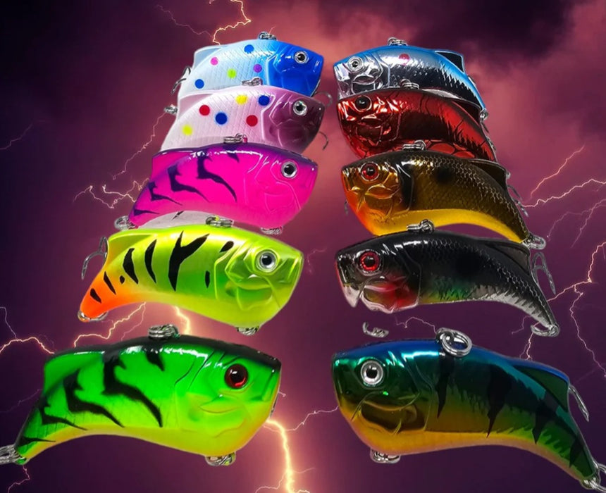 10 Rattle Baits - Shockwaves “The Works Max” 🔥HOT BUY🔥