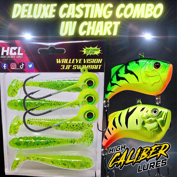 Deluxe Swimbait Casting Combo
