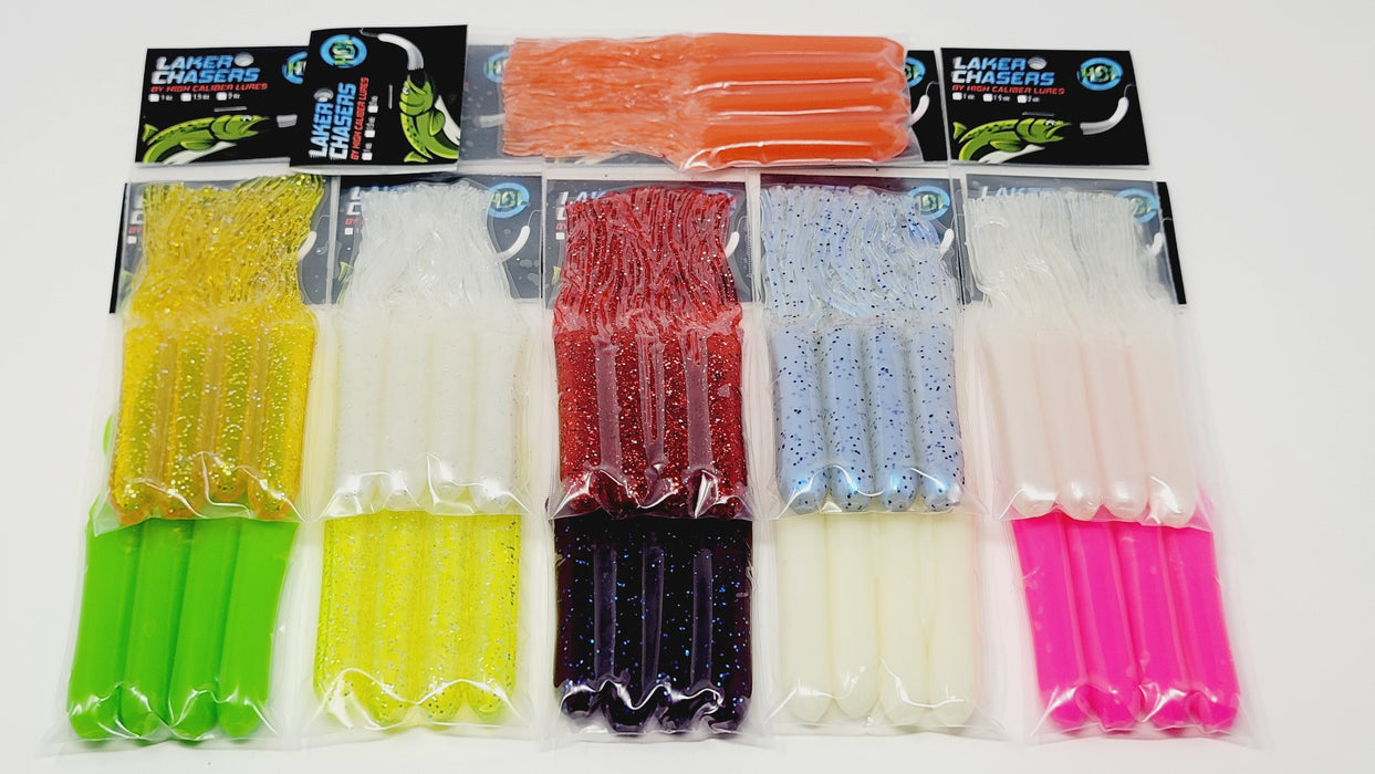 Laker Chaser 6” Tube Refill 4 Packs (Limited Stock) NON GLOW