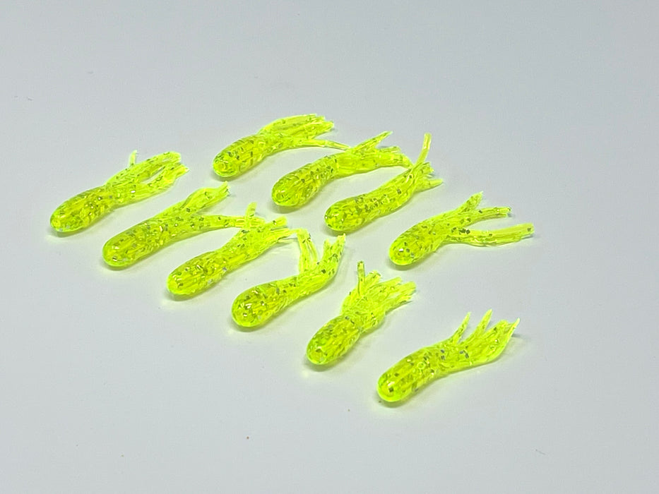 HCL 1.5” Walleye Chaser Mini Tubes